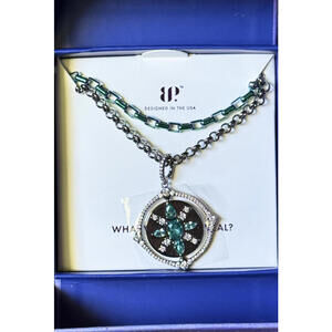 Bomb Party Sirens Necklace - Pariba "Undersea Dream Catcher" - Spinner Pendant